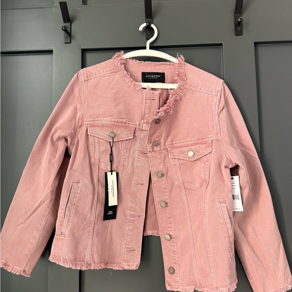 Liverpool Mauve Jean Jacket